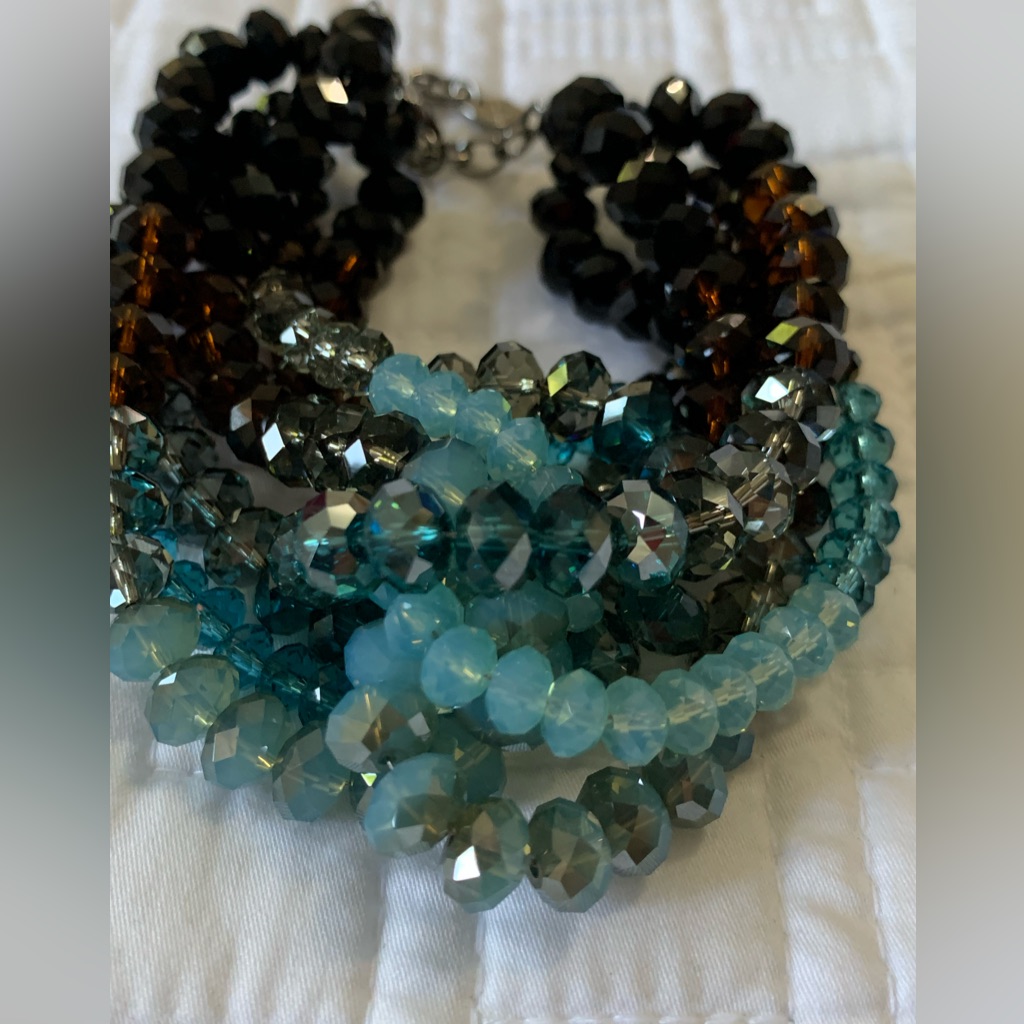 Rare Collector's Piece Genuine Swarovski Crystal "Glamour" Bracelet